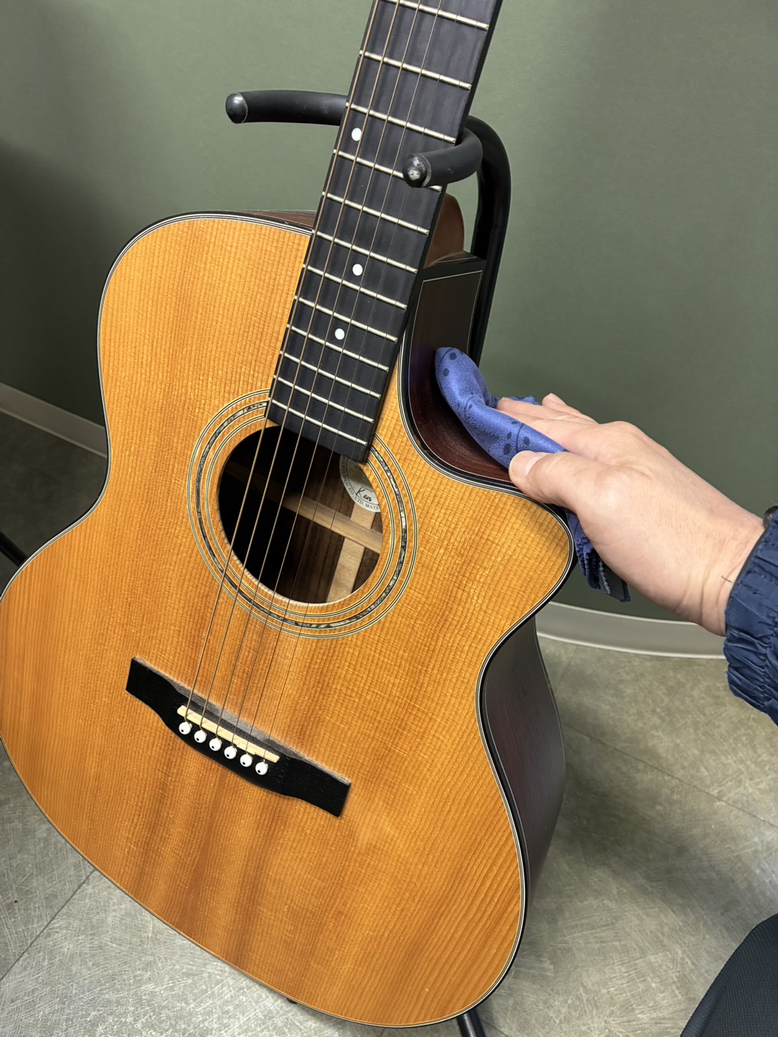 今日は楽器のメンテナンス日