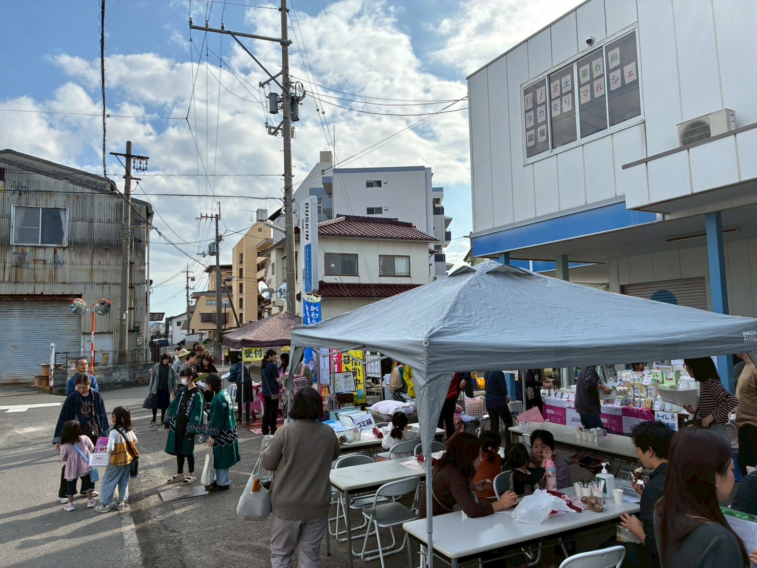 タカモリマルシェ開催しました